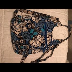 Vera Bradley backpack with removable straps